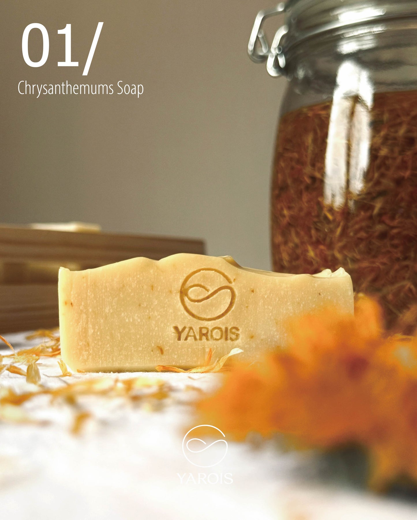 【滋養金皂】Chrysanthemums Soap
