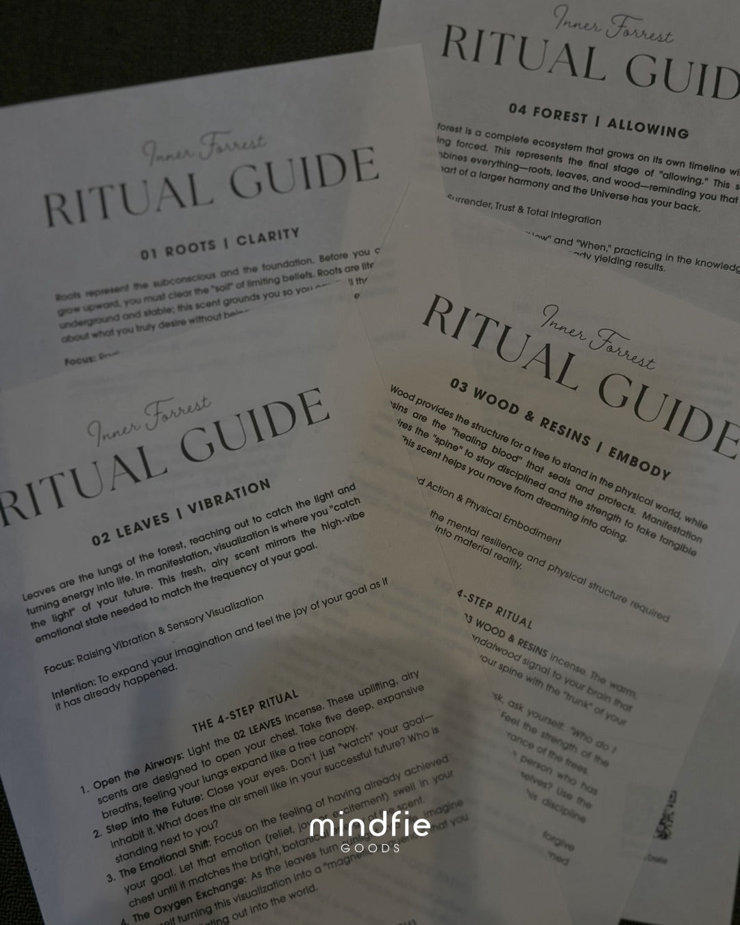 【內在森林系列】線香與顯化指引 INNER FORREST Manifestation Incense Stick & Ritual Guide 吸引力法則 Law of Attraction|香 港 製 造 MADE IN HONG KONG