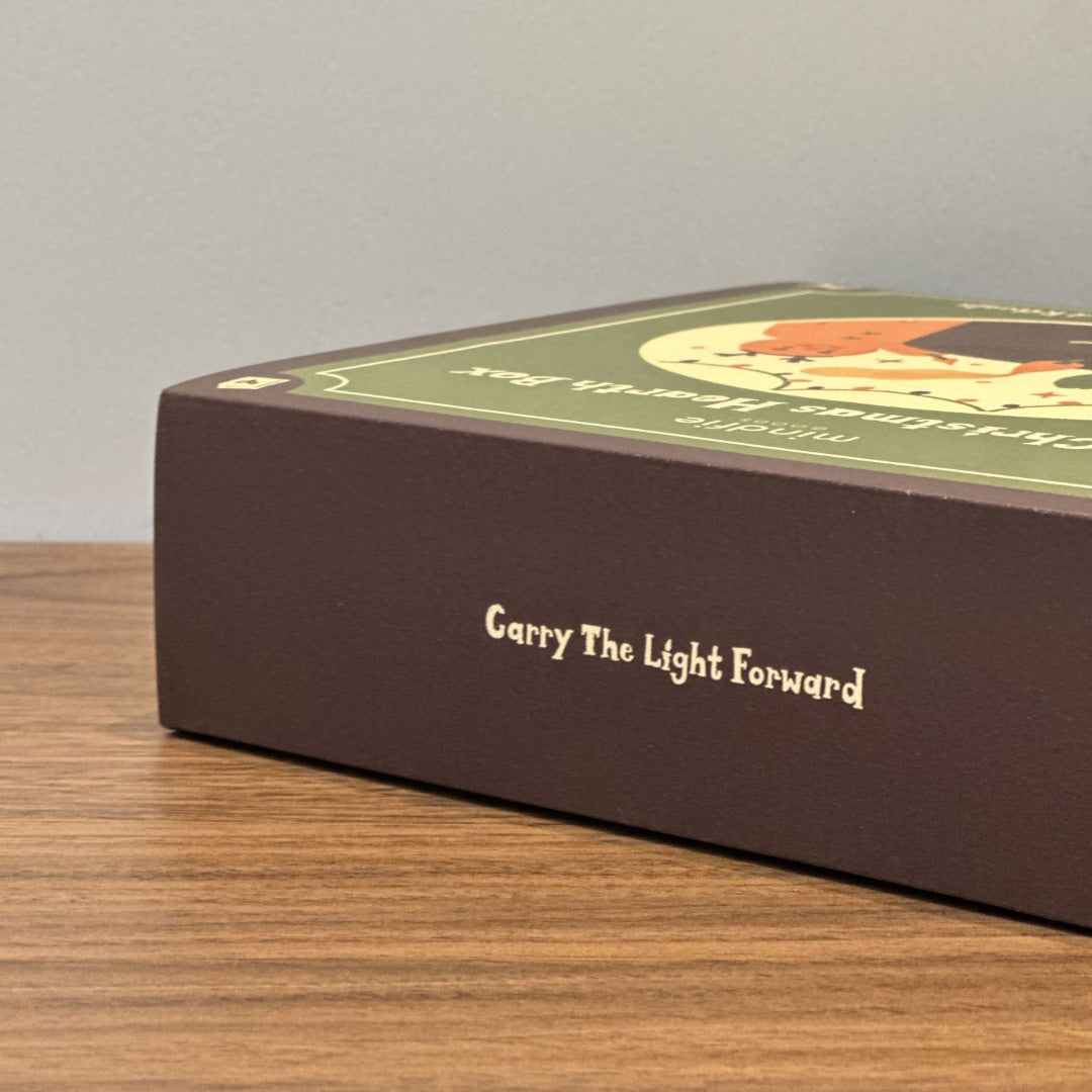 【2026 聖誕限定】The Christmas Hearth Box 聖誕柴火香氛禮盒｜多功能木質香爐・天然植物線香禮盒・聖誕禮物推薦