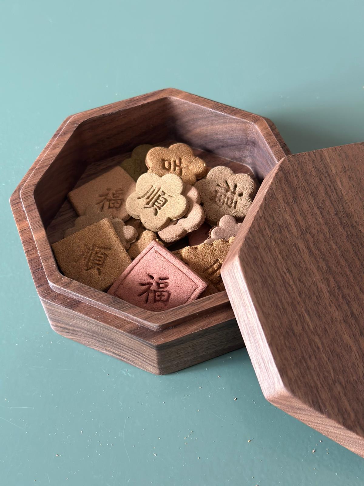 【農曆限定】祝福字語印香全盒